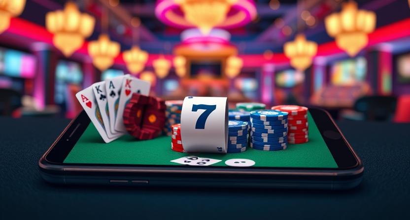 1111BETT mobile casino app interface