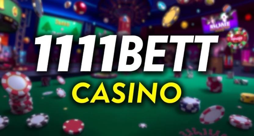 Live dealer streaming tables on 1111BETT casino
